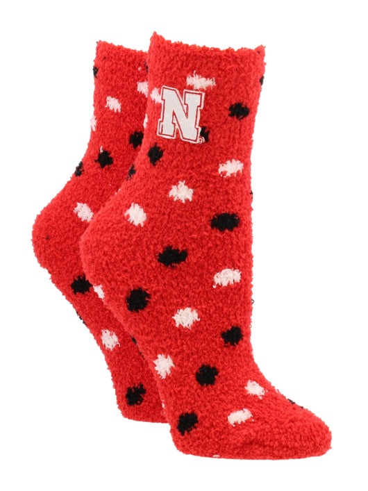 TCK socks NCAA College Fuzzy Socks For Women & Men, Warm and Cozy Socks Womens Licensed University Sock