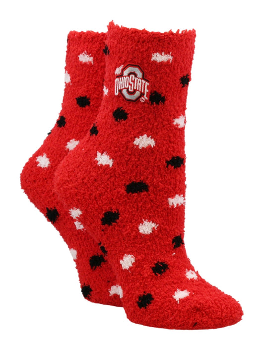 TCK socks NCAA College Fuzzy Socks For Women & Men, Warm and Cozy Socks Womens Licensed University Sock