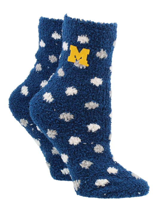 TCK socks NCAA College Fuzzy Socks For Women & Men, Warm and Cozy Socks Womens Licensed University Sock