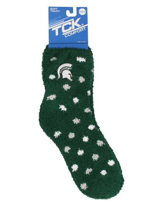 TCK socks NCAA College Fuzzy Socks For Women & Men, Warm and Cozy Socks Womens Licensed University Sock