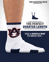 TCK socks NCAA Quarter Socks - Auburn Tigers