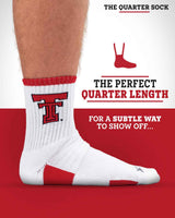 TCK socks NCAA Quarter Socks - Texas Tech Red Raiders
