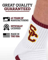 TCK socks NCAA Quarter Socks - USC Trojans