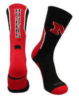 TCK socks Nebraska Black/Scarlet/White / Large University of Nebraska Cornhuskers Socks Perimeter Crew