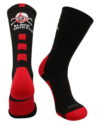 TCK socks Nebraska Cornhuskers Blackshirts Baseline Crew USA Made