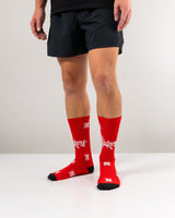 Nebraska Cornhuskers Mayhem Crew Socks (Imported)