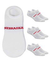 TCK socks Nebraska Cornhuskers / One Size TCK Nebraska Cornhuskers No Show Liner Socks (3-Pack)