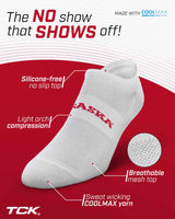 TCK socks Nebraska Cornhuskers / One Size TCK Nebraska Cornhuskers No Show Liner Socks (3-Pack)