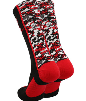 TCK socks Nebraska Cornhuskers Socks Digital Camo Crew