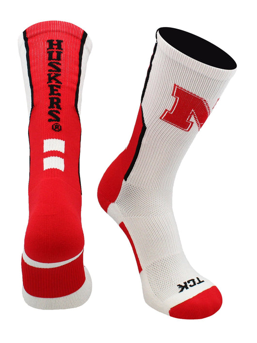 TCK socks Nebraska Cornhuskers Socks Perimeter Crew