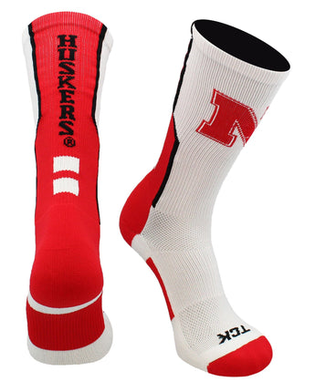 TCK socks Nebraska Cornhuskers Socks Perimeter Crew