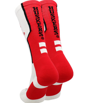 TCK socks Nebraska Cornhuskers Socks Perimeter Crew