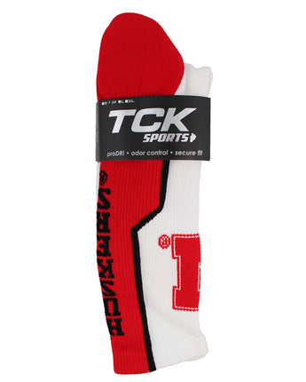 TCK socks Nebraska Cornhuskers Socks Perimeter Crew