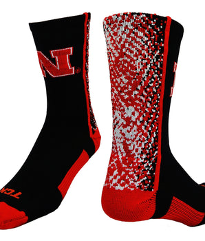 TCK socks Nebraska Cornhuskers Socks Static Crew