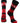 TCK socks Nebraska Red/Black / Large Nebraska Cornhuskers Socks Game Day Striped Crew Socks