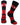 TCK socks Nebraska Red/Black / Large Nebraska Cornhuskers Socks Game Day Striped Crew Socks