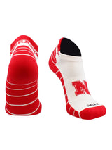 TCK socks Nebraska White/Red / Large Nebraska Cornhuskers Golf Socks