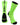 TCK socks Neon Green/Black / Large Midline Lacrosse Logo Crew Socks