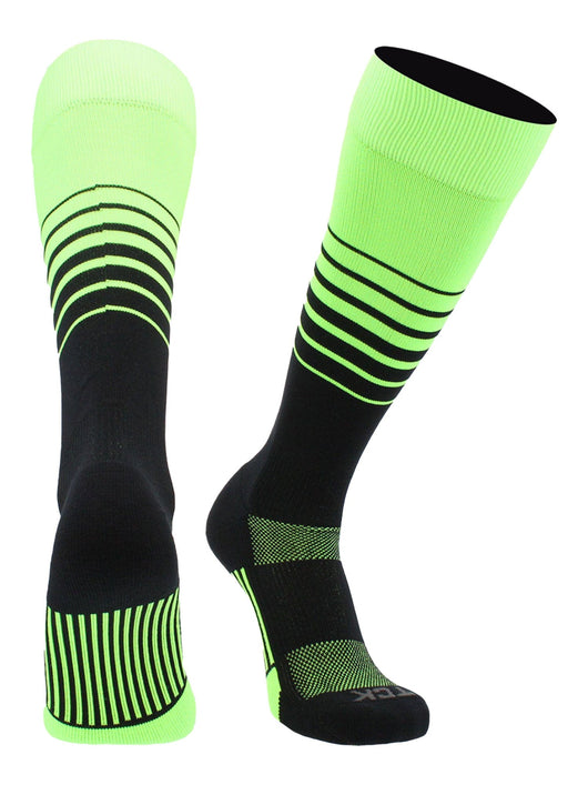 TCK socks Neon Green/Black / Small Elite Breaker Soccer Socks