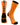 TCK socks Neon Orange/Black / Large Midline Lacrosse Logo Crew Socks