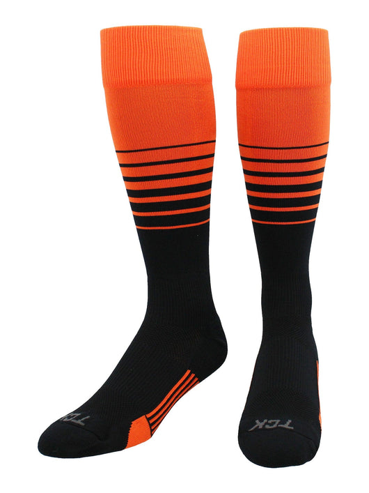 TCK socks Neon Orange/Black / Medium Elite Breaker Soccer Socks