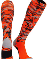 TCK socks Neon Orange / Large Elite Performance Camo Over The Calf Socks