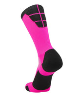TCK socks Neon Pink/Black / Large Goalline 2.0 Football Socks Crew Length