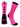 TCK socks Neon Pink/Black / Large Midline Lacrosse Logo Crew Socks