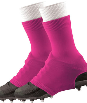 TCK socks Neon Pink / Small Football Spats Cleat Covers