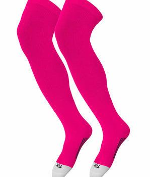TCK socks Neon Pink / X-Large Prosport Over the Knee Athletic Socks