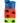 TCK socks Neon Rainbow Fun Print Socks
