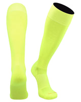 TCK socks Neon Yellow / Small Champion Over the Calf Socks