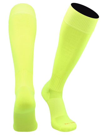 TCK socks Neon Yellow / Small Champion Over the Calf Socks