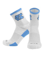 TCK socks North Carolina Tar Heels / Large NCAA Quarter Socks - North Carolina Tar Heels