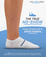 TCK socks North Carolina Tarheels / One Size TCK North Carolina Tarheels No Show Liner Socks (3-Pack)