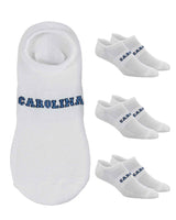 TCK socks North Carolina Tarheels / One Size TCK North Carolina Tarheels No Show Liner Socks (3-Pack)