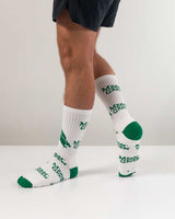 TCK socks North Texas Mean Green Mayhem Crew Socks (Made in USA)