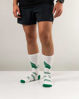 TCK socks North Texas Mean Green Mayhem Crew Socks (Made in USA)