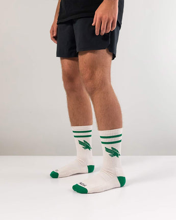 TCK socks North Texas Mean Green | Vintage | NCAA Mens and Womens Soft Cotton Sock
