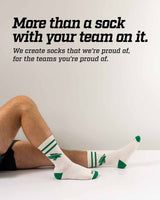 TCK socks North Texas Mean Green | Vintage | NCAA Mens and Womens Soft Cotton Sock