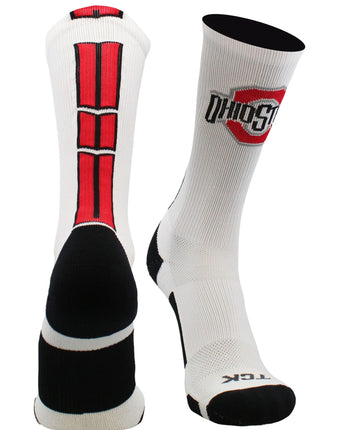 TCK socks Ohio State Buckeyes Baseline Crew USA Made