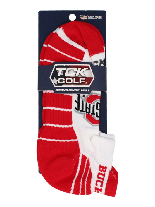 TCK socks Ohio State Buckeyes Golf Socks