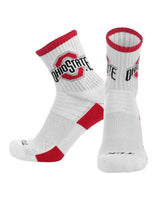 TCK socks Ohio State Buckeyes / Large NCAA Quarter Socks - Ohio State Buckeyes
