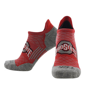 TCK socks Ohio State Buckeyes / Large Ohio State Buckeyes No Show Tour Socks