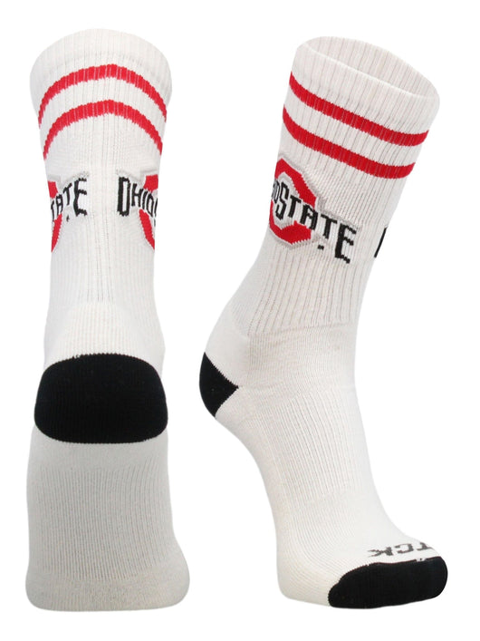 TCK socks Ohio State Buckeyes / Large Vintage Ohio State Buckeyes Socks NCAA Socks For Men and Womens Soft Cotton Sock