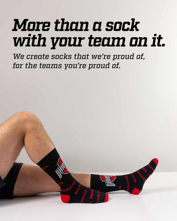 TCK socks Ohio State Buckeyes Mayhem Crew Socks (Made in USA)