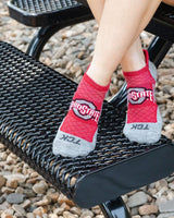 Ohio State Buckeyes Tour No Show Tab Socks - Made in USA