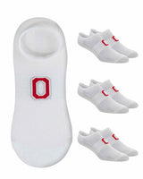 TCK socks Ohio State Buckeyes / One Size TCK Ohio State Buckeyes No Show Liner Socks (3-Pack)