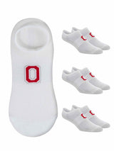 TCK socks Ohio State Buckeyes / One Size TCK Ohio State Buckeyes No Show Liner Socks (3-Pack)