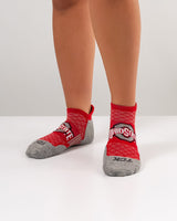 TCK socks Ohio State Buckeyes Tour No Show Tab Socks - Made in USA